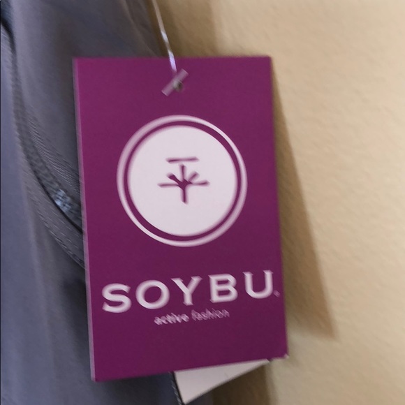 NWT SOYBU Grey active pants Sz. Large - Picture 4 of 6